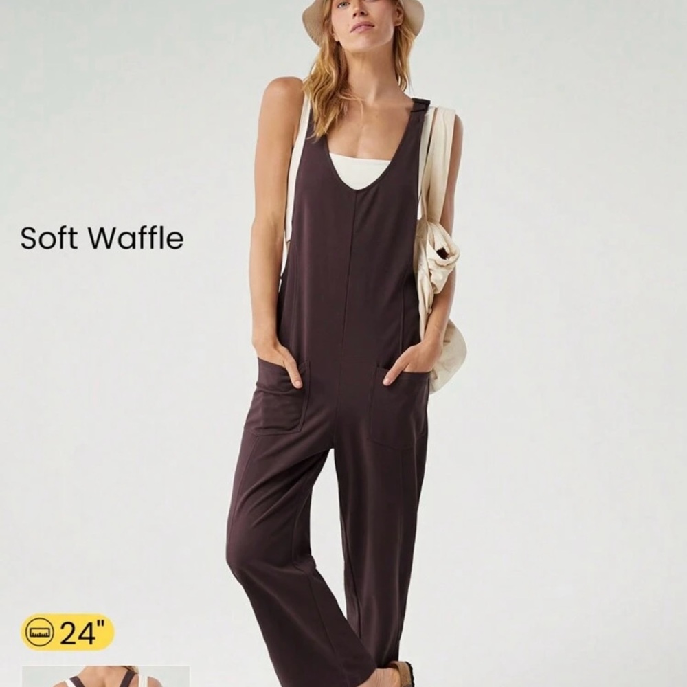 Women's Jumpsuit - Brown